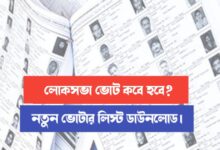 New notification about lok sabha election (লোকসভা ভোট ২০২৪)